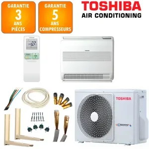 Pack Climatisation Console Toshiba R32 RAS-B10J2FVG-E