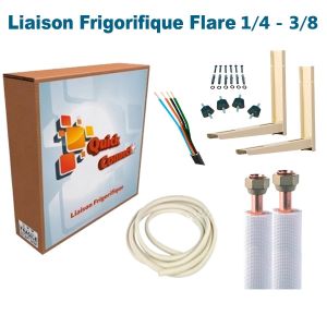Liaison Flare 1/4-3/8 Quick Connect Plus  Pack3 