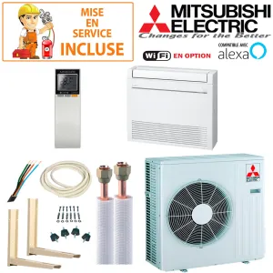 Pack Confort Climatiseur Console Mitsubishi MFZ-KT50VG 