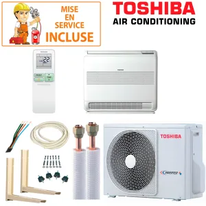 Pack Confort Climatiseur Console Toshiba RAS-B18J2FVG-E 