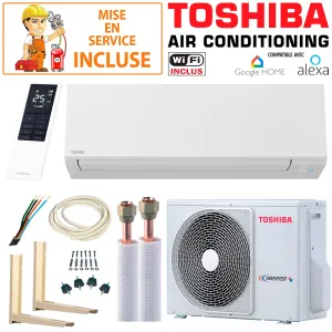 Pack Confort Climatiseur Toshiba SHORAI 24 + RAS-24J2AVSG-E 