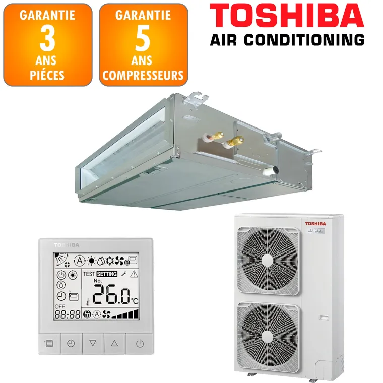 Climatiseur Toshiba Gainable RAV-RM1601BTP-E