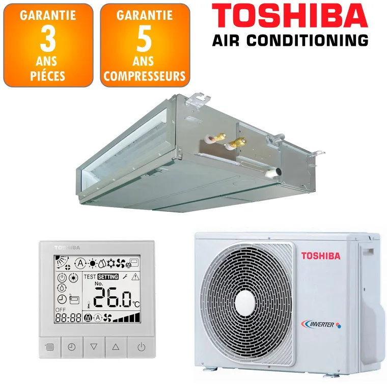 Climatiseur Toshiba Gainable RAV-RM561BTP-E