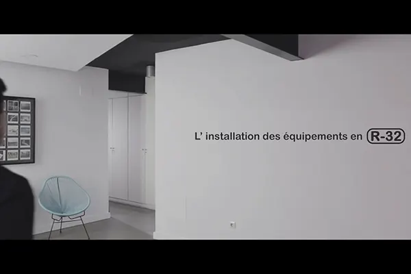 Vidéo installation Mitsubishi Quadri MXZ-4F72VF + 2 X MSZ-AY15VGK + 2 X MSZ-AP20VGK